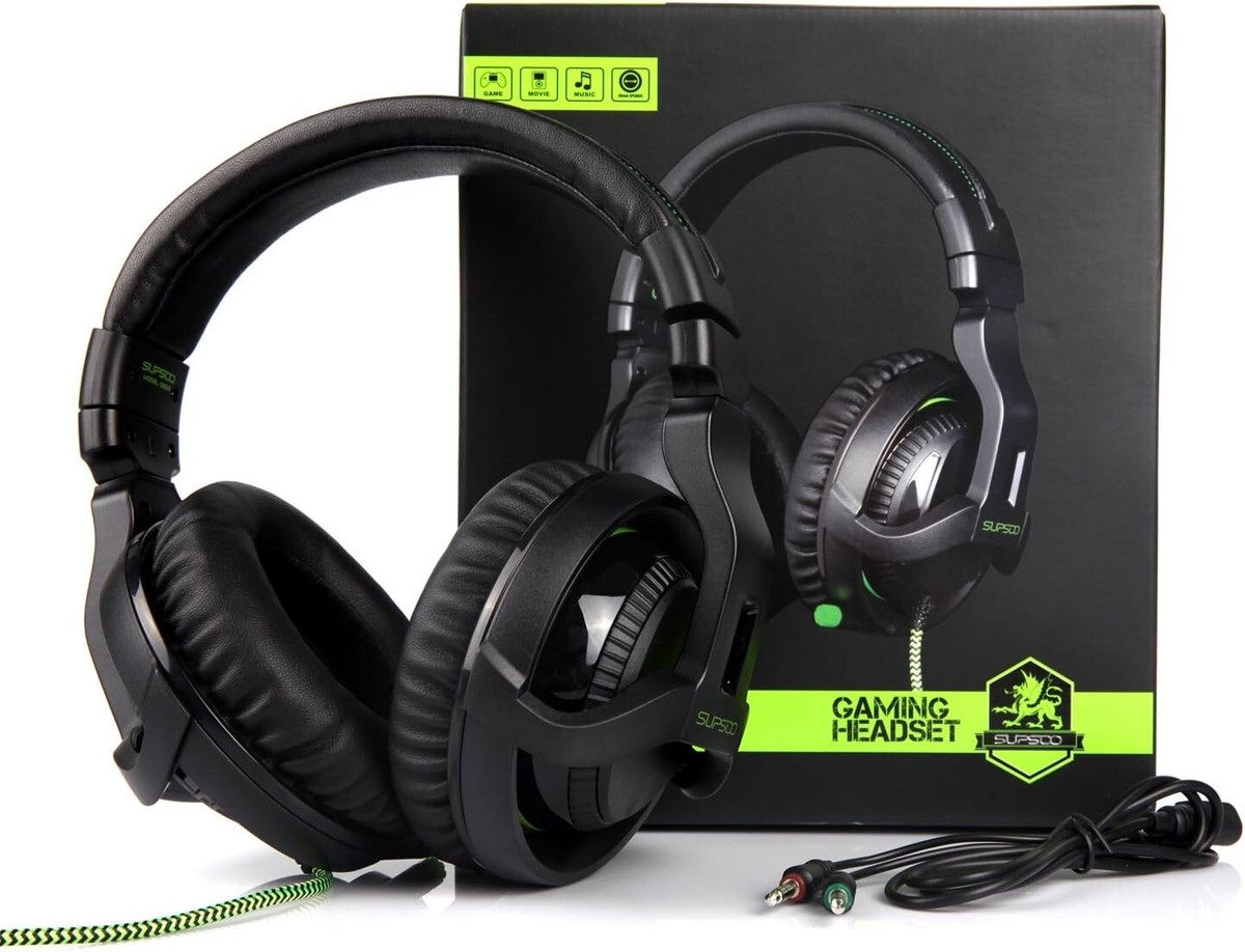 Supsoo G822 Gaming Headset for Xbox ONE/PS4/PC Noise Cancelling