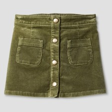 Toddler Infant Girls' Pioneer Sage Green Mini Skirt OshKosh, 12M 18M 3T 6 6X