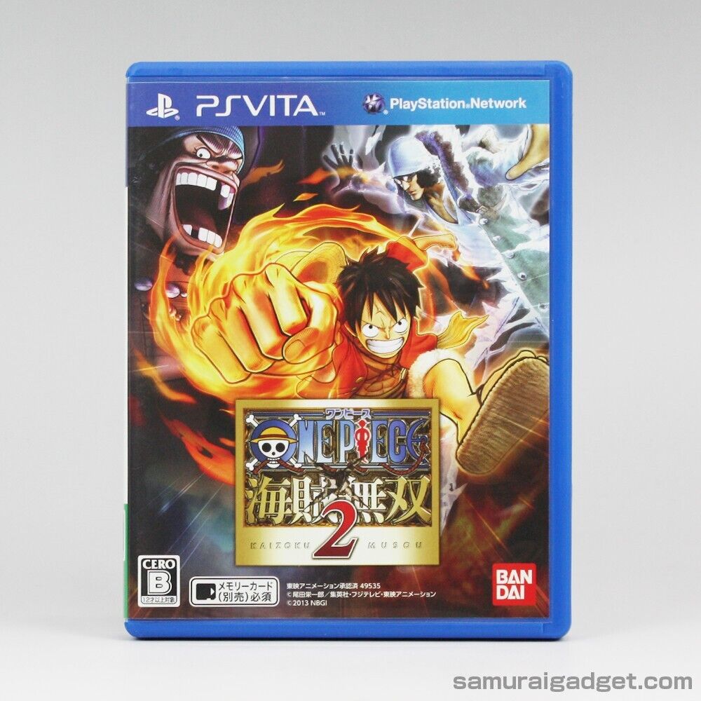 USED PS Vita One Piece: Pirate Warriors 2 Japanese