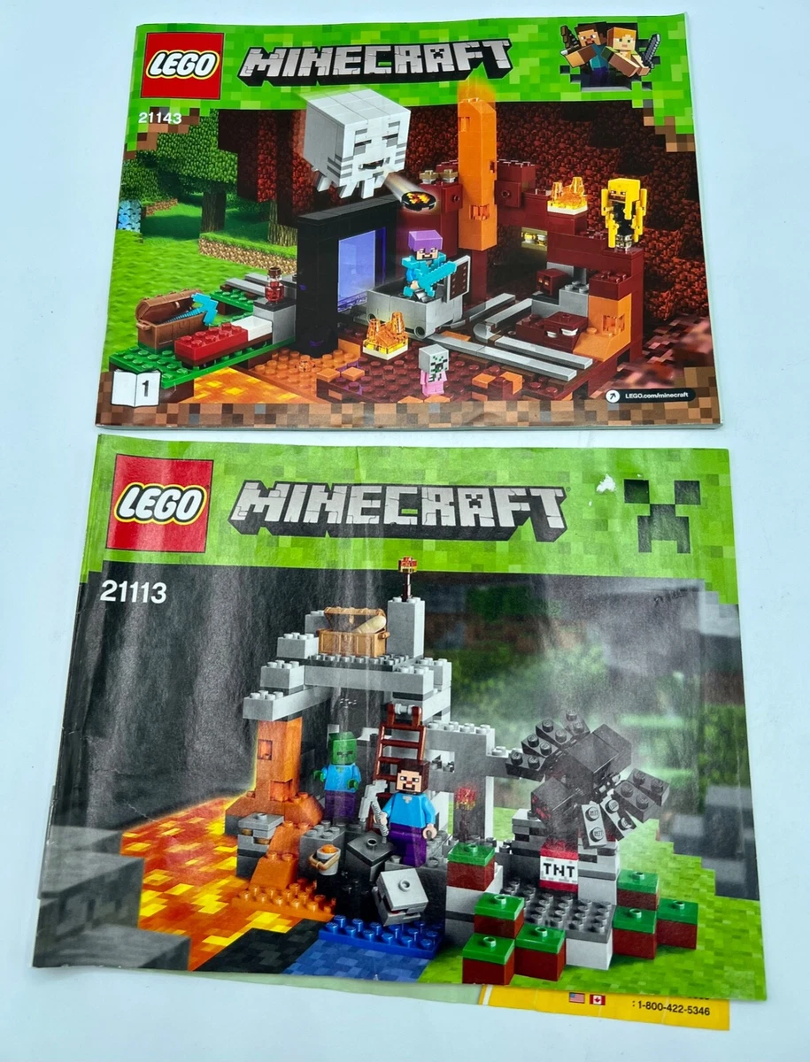 Minecraft lego set 21143 outlet