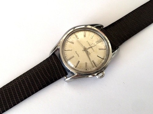 VINTAGE ETERNA-MATIC KONTIKI EXA 17 Jewels Swiss Orologio da polso da uomo  di classe viene eseguito | eBay