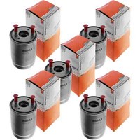 5X Mahle / Knecht Kraftstofffilter KL 485/5D Fuel Filter