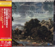 Otto Klemperer/Philharmonia NEW CD SACD-Hybrid Schubert Sym. No.8,9 Japan OBI