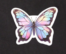 Bright Colorful Magical Insects  Animals Sticker 1.78" x 2.25" A 