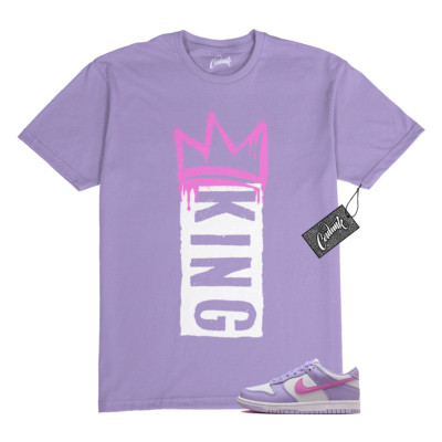 Dunk Lilac Bloom Pink Beyond Hydrangeas Lavender White T Shirt to Match K1