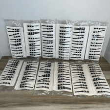 Rhinestone Hair Clips/Pins Pairs Large Lot 72 Pairs All New Resellers Venders