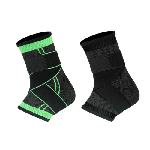 Ankle Support Compression Brace Foot Heel Achilles Tendon Arthritis Pain Strap - Picture 12 of 16