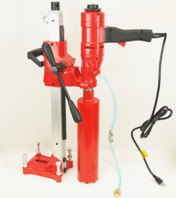 NEW 4Z1WS BLUEROCK   CORE DRILL 2 SPEED W/ STAND CONCRETE CORING