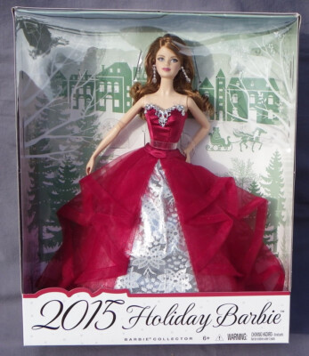 Barbie Kmart exclusive 2015 HOLIDAY Joyeux noel CHT00 Mattel