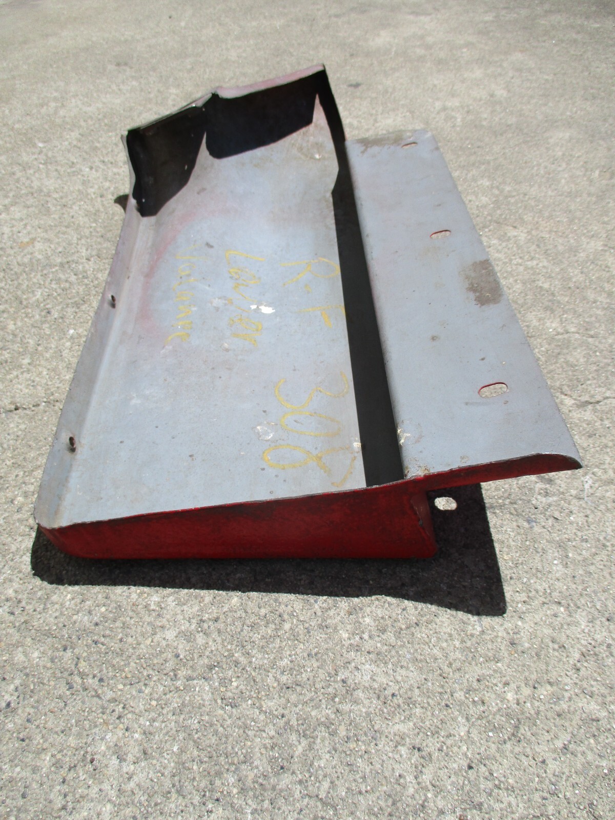 1979 308 FERRARI FRONT RIGHT METAL VALANCE PANEL EXCELLENT MANY YEARS USED RARE