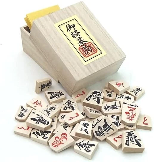 Nintendo Shogi board × Tendo Shogi pieces Set, Wooden, Chess Made in Japan New - Image 2 of 4