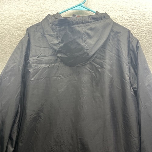 Dickies Jacket Mens Medium Black Soft Shell Hooded Fleece Grunge Active Chore - Picture 22 of 24