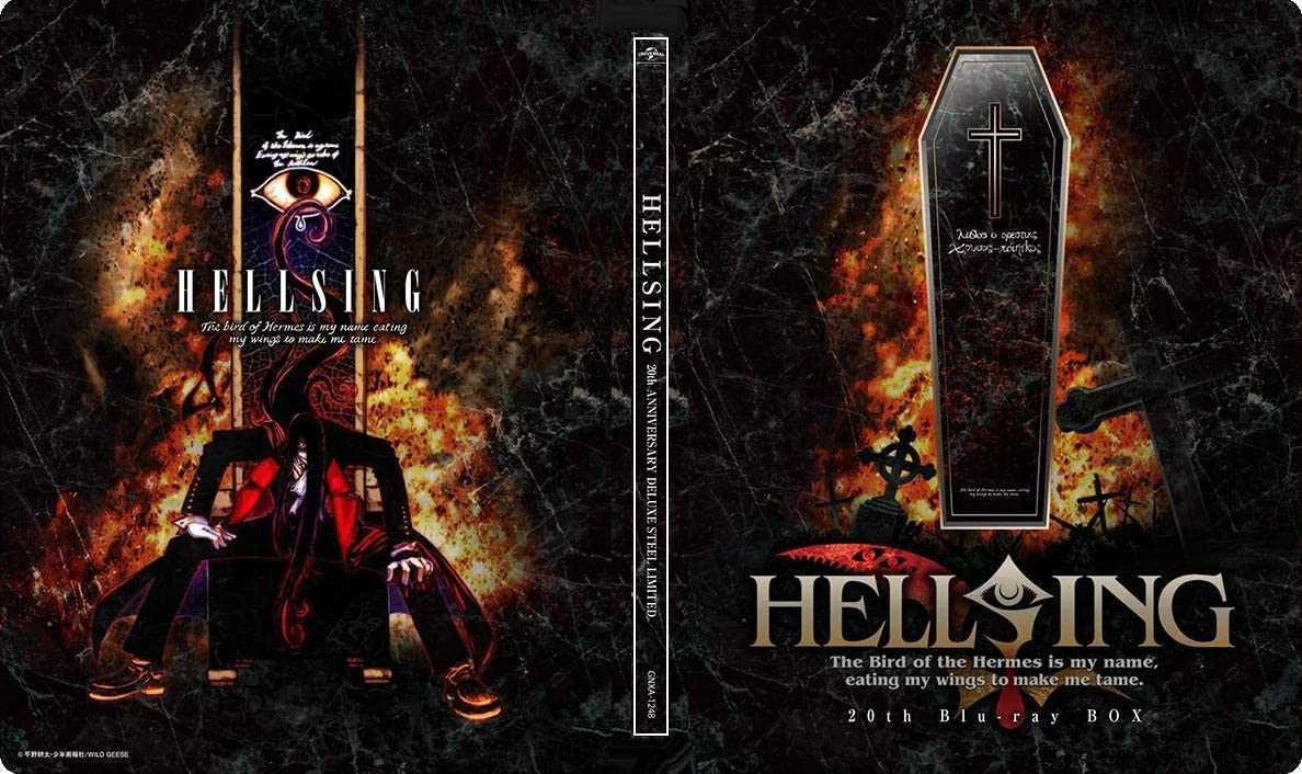 HELLSING OVA 20th ANNIVERSARY DELUXE STEEL LIMITED [Blu-ray] [Used