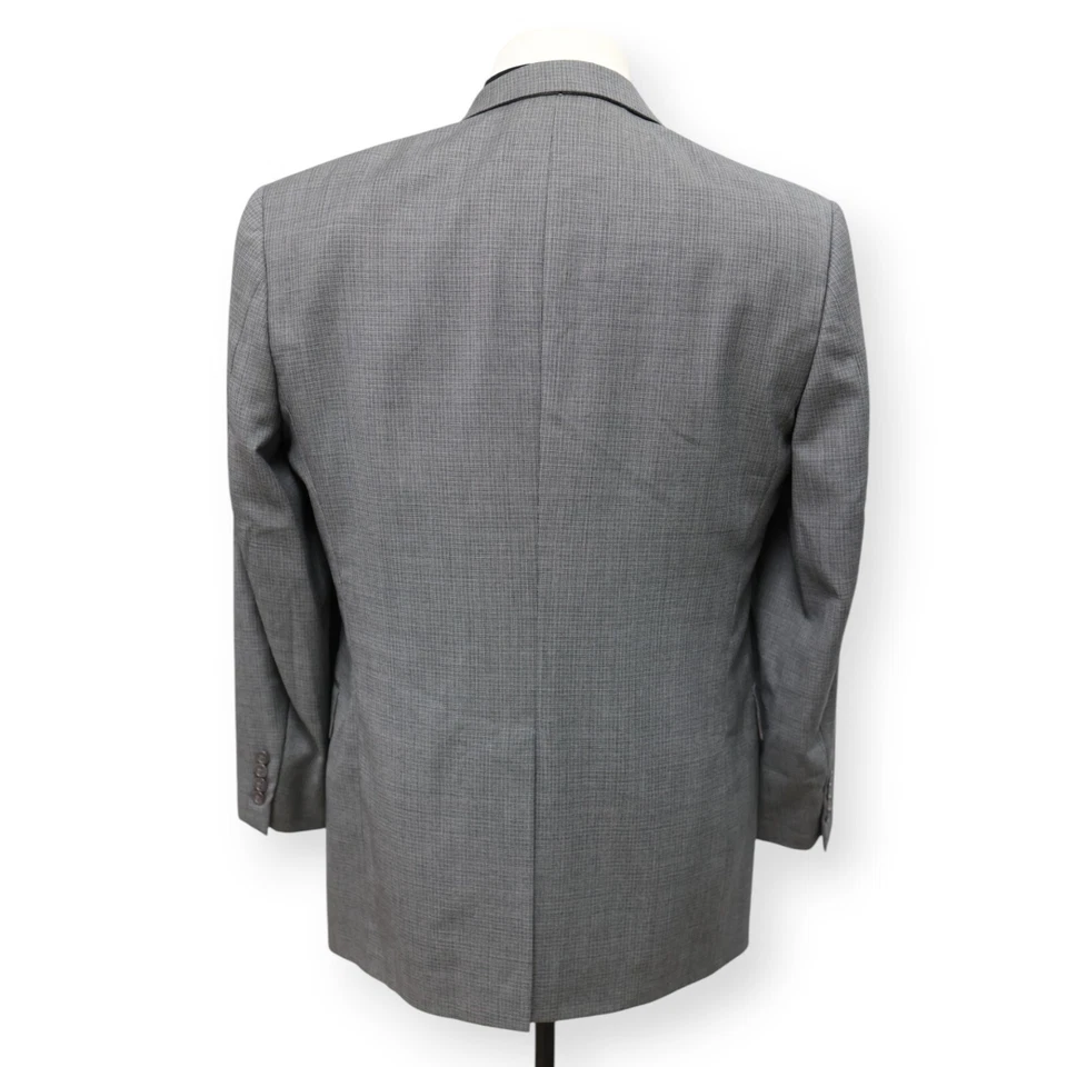 HART SCHAFFNER MARX Hombre Gris Dos Botones Abrigo Deportivo Traje Chaqueta Blazer 39 40 R Foto 4 de 4