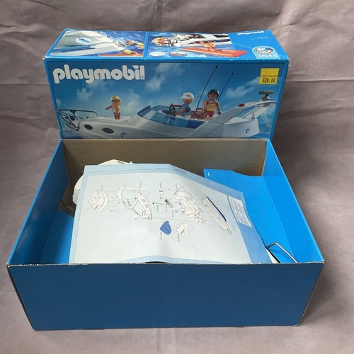 Playmobil 3645 Blue Marlin Family Yate Barco En Caja 99% Completo - Imagen 7 de 8