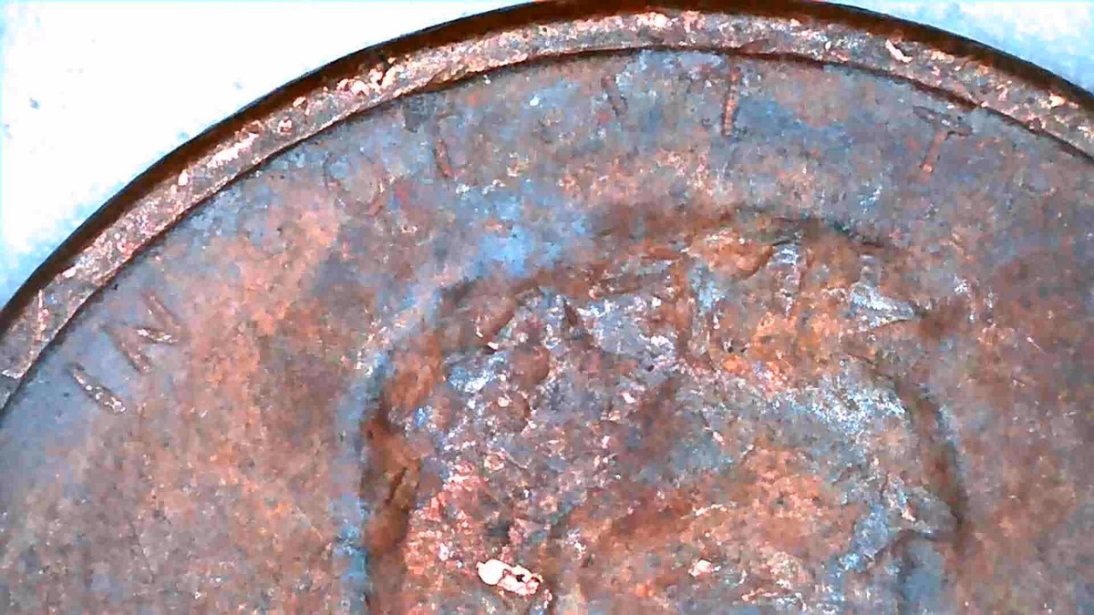 1972 D Lincoln Memorial Penny Missing Letters ERROR & No 