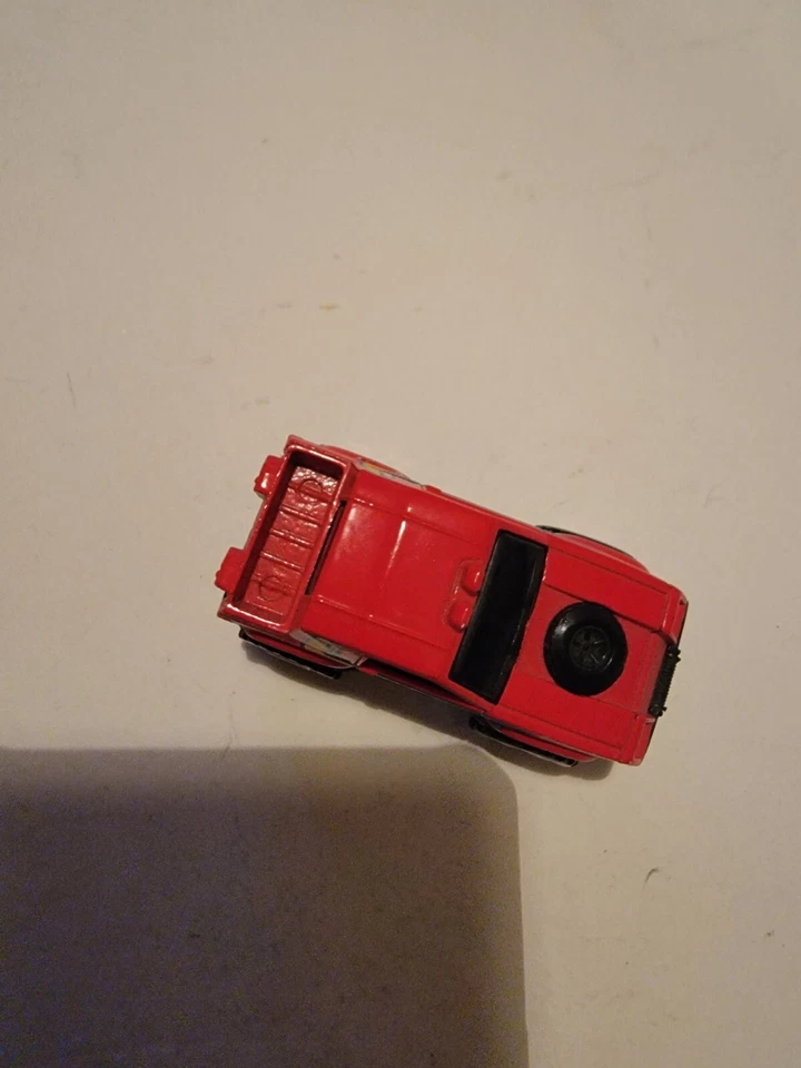 1984 Hot Wheels MONSTER TRUCK - Subaru Brat Red #15 1980s Vintage VTG Diecast - Image 3 of 4