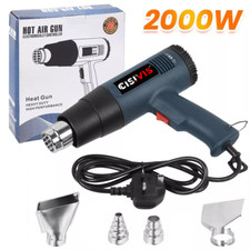 2KW Professional Hot Air Gun Heat Gun Variable Temperature Control Remover Paint