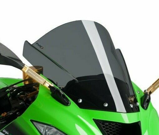 08-10 ZX10R Dark Smoke PUIG Z-Racing Double Bubble 08-10 ZX10R Dark Smoke PUIG Z-Racing Double Bubble