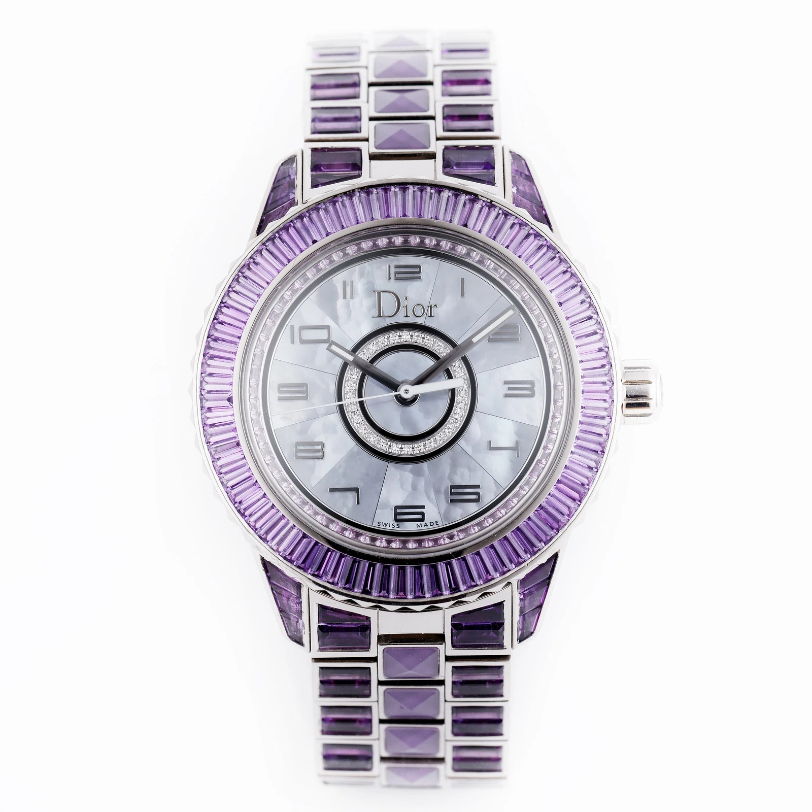 Dior Christal « Améthyste »   REF. CD11456M001   Mère de perles, saphirs roses, D