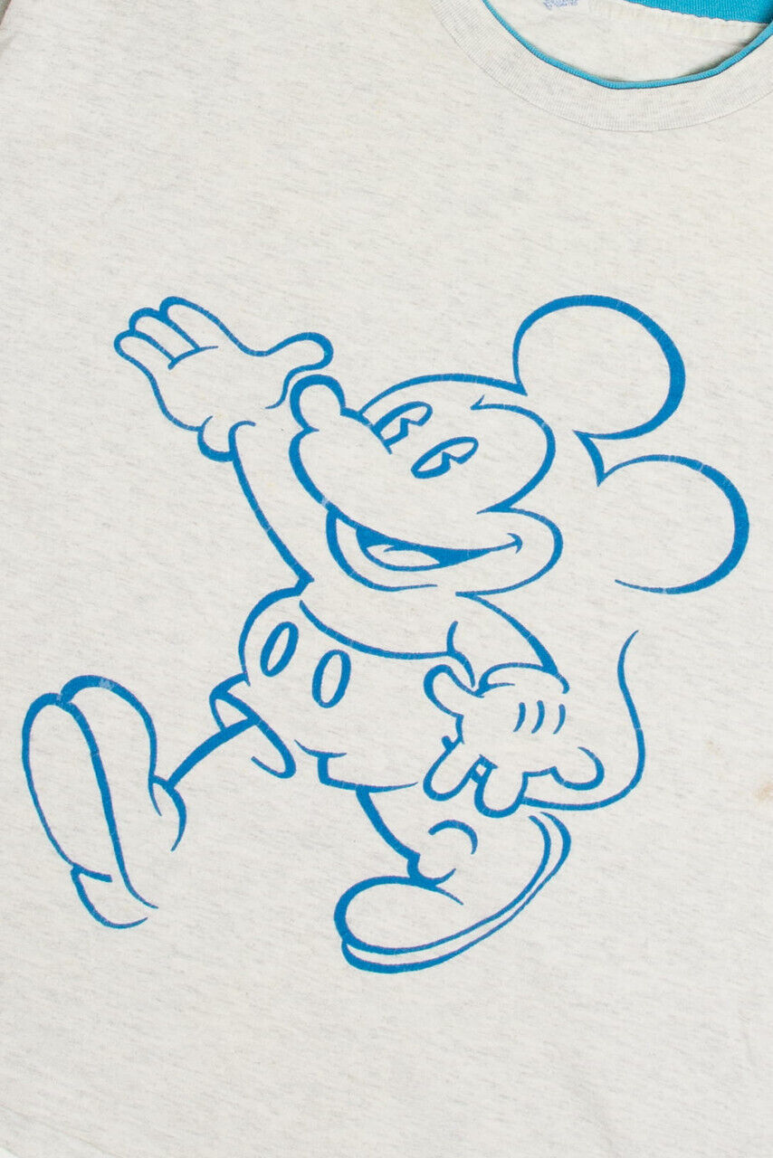 Mickey Mouse Line Drawing T-Shirt - image 2