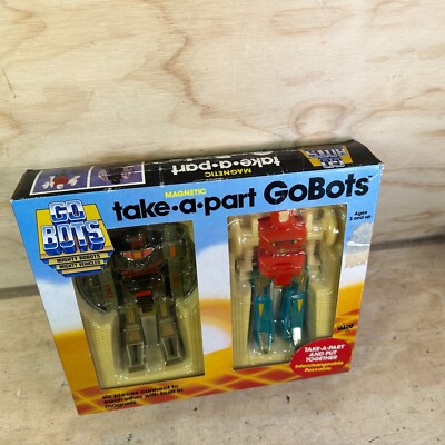 Vintage GoBots go bots magnetic take a part illco toy 1985