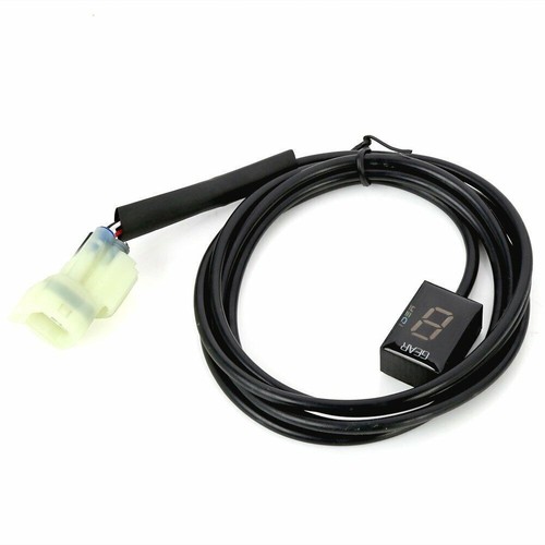 Indicador de marcha de moto LED rojo para Honda CB600 CB1000 NC700 VT750 XL1000 GL1800 - Imagen 7 de 8