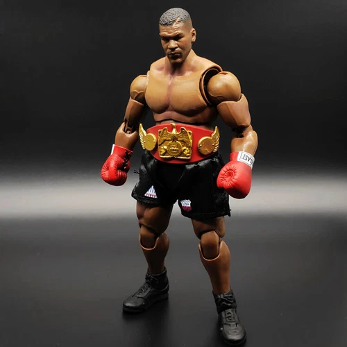 New Storm Collectibles Mike Tyson Champion 1 Gen 6in Action Figure Box Set/* - Bild 8 von 12