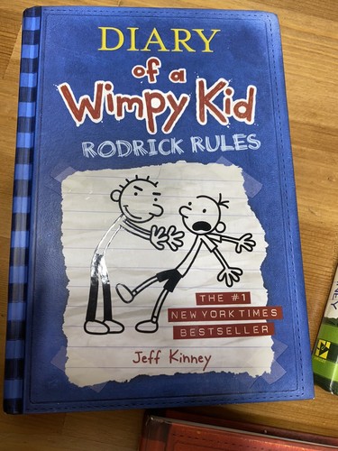 Diary of a Wimpy Kid by Jeff Kinney, Hardcover (3 Books) - Picture 4 of 4