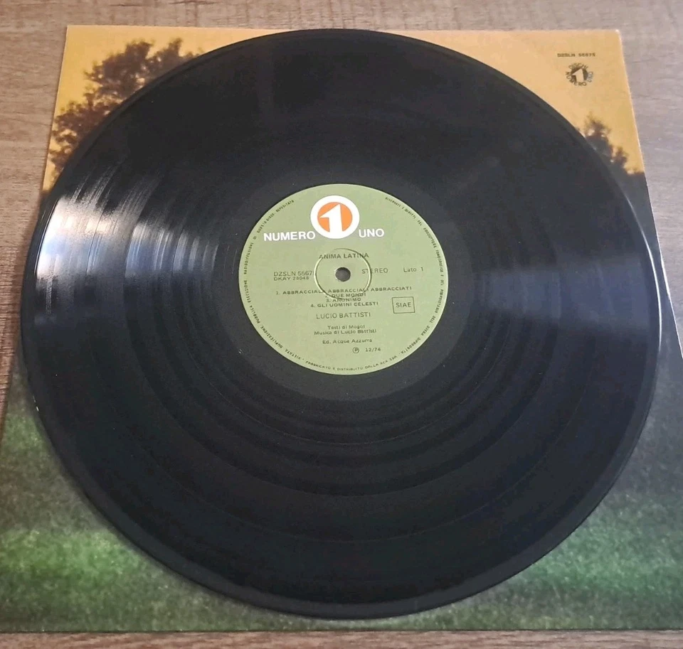 Lucio Battisti Anima Latina · lp · 1974, foto 4 di 5