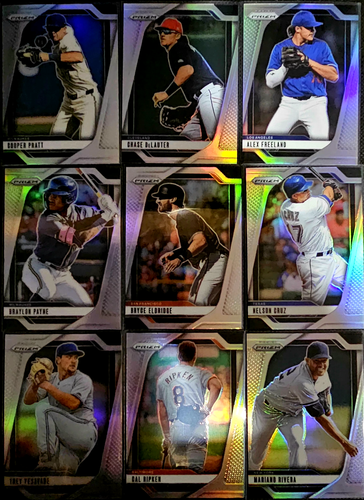 2025 Panini Prizm Baseball Parallels - Blue Ice, Green Prizm, Silver - You Pick! - Picture 86 of 167