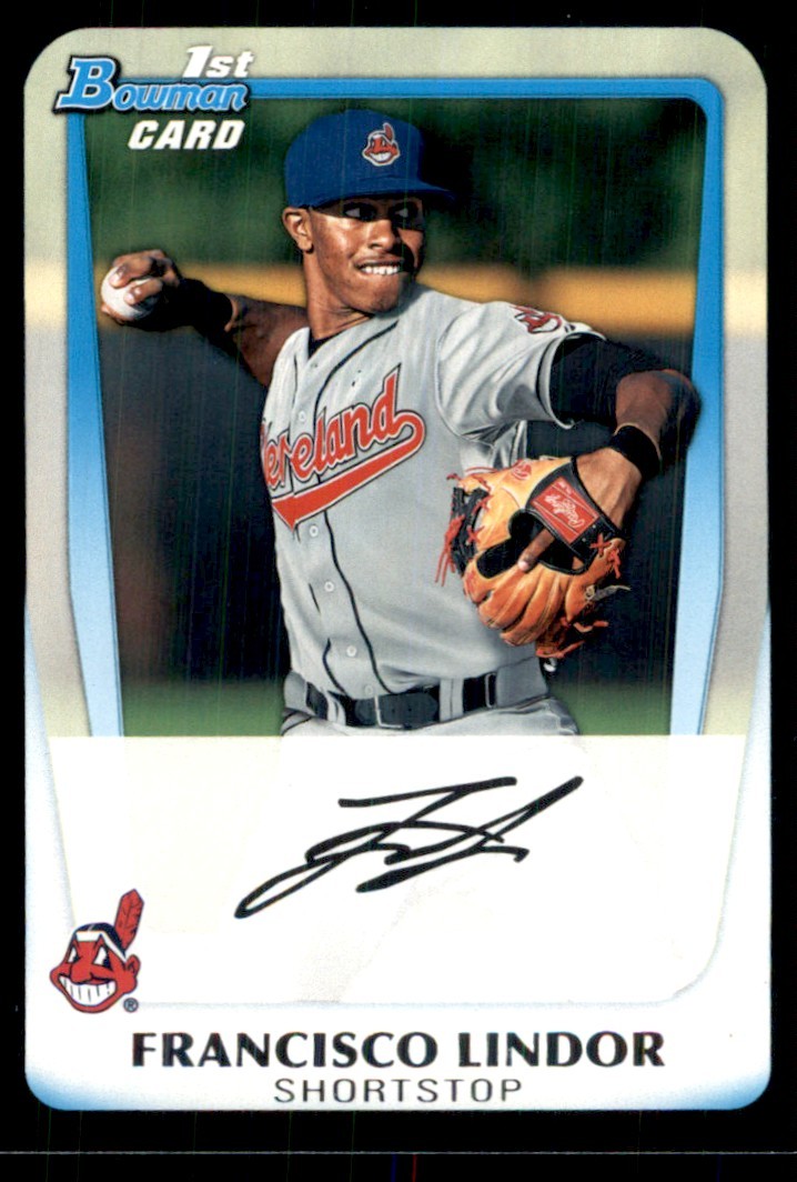 2011 Bowman Draft Prospects Francisco Lindor Cleveland Indians #BDPP53