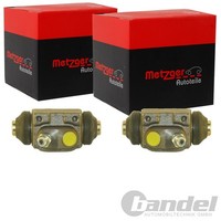 2X Metzger Radbremszylinder 20,64Mm Passend FüR Ford Escort Fiesta Focus