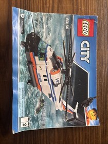 LEGO City 60166 Heavy-Duty Rescue Helicopter Instruction Manuals Lot of 3 Books