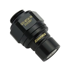 Koolance QD3 Male Quick Disconnect, Male Threaded G 1/4 BSPP, Black