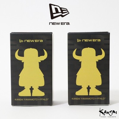 【A set of two】 New Era Mini Buffalo Figure  FFALO  Kansai Yamamoto Rare Japan