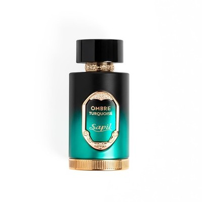 Sapil Ombre Turquoise Unisex Eau de Parfum 3.38 oz Spicy Leather Aromatic
