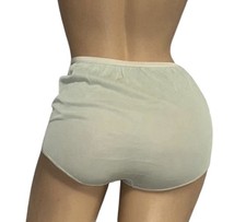 Mint Green Shiny Sheer Sissy Nylon Panties Women  s