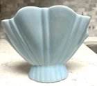 Vintage BAUER POTTERY 4" Cal-Art Fan Vase Ray Murray Matte California