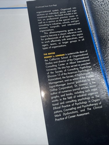 The California School of Organizational Studies -Hardback- Theories & Skills - Picture 7 of 7
