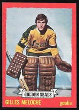 1973-74 Topps Gilles Meloche California Golden Seals #175