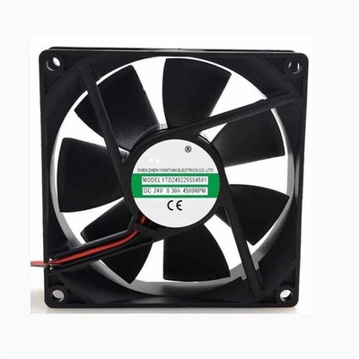 For YTD249225S04501 DC24V 0.30A 2PIN Electric welding machine Cooling Fan