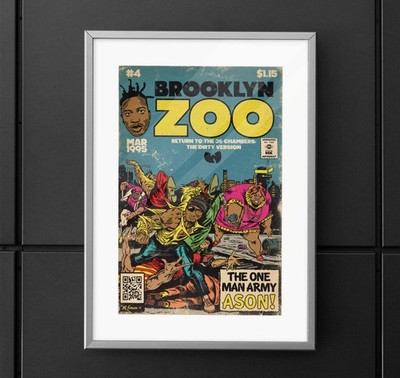 Ol  Dirty Bastard - Brooklyn Zoo - ODB - Vertical Matte Poster