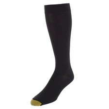 Gold Toe Men's Mild Compression OTC Rib Socks 3 Pair 