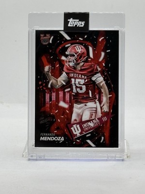 2026 Topps Bowman Now Encased - FERNANDO MENDOZA Heisman / CFB Champions