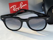 NEW Ray-Ban RB2168 901/71 METEOR BLACK Light Gray Gradient Sunglasses 50mm