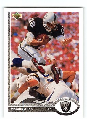 Marcus Allen 1991 Oakland Raiders Running Back #446