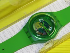 Swatch New Gent - GREEN LACQUERED  - SUOG103 - in NEU & OVP - Version 18