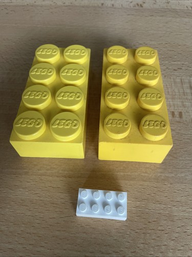 LEGO Riesen STEINEN By SAMSONITE USA/Kanada. 60er Jahre. Original Variante