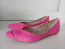 Next Ballerina Boutique Pumps Ballet Shoes Pointed Toe Pink Size 38 / 5